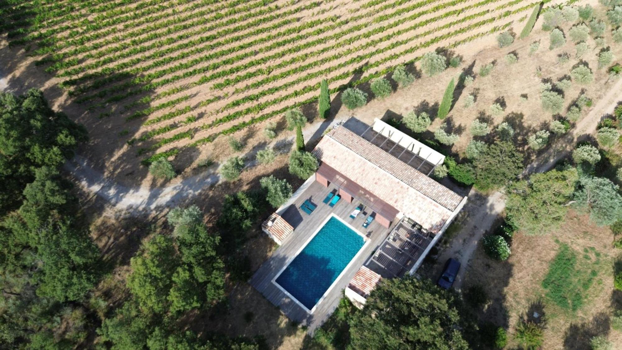 Magnifique Villa Avec Piscine Au Coeur Des Vignes Коголин Экстерьер фото
